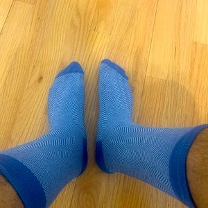 Blue Dress Socks